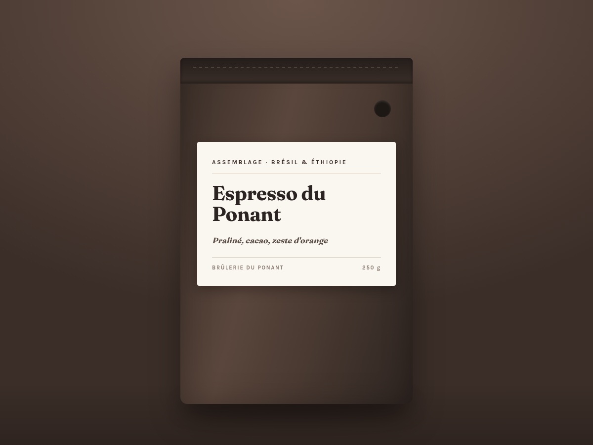 Espresso du Ponant